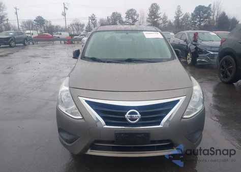 2015 Nissan Versa 1.6 S+ from USA, damaged, VIN 3N1CN7AP9FL837346